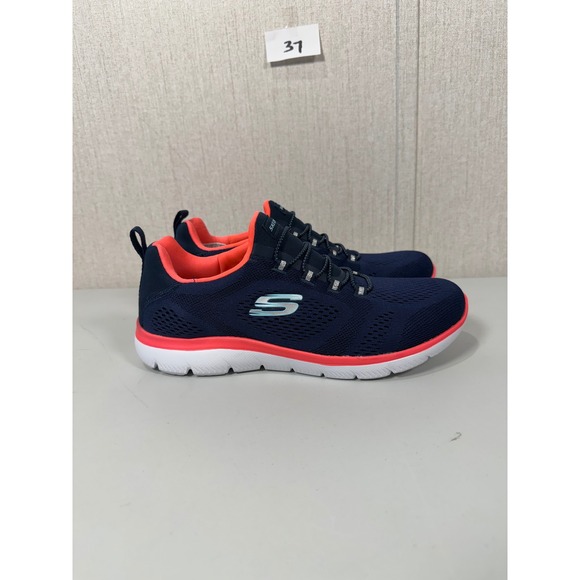 Skechers Shoes - Skechers Summits Perfect Views 149523 Navy BluRunning Shoes Sneakers Women's‎ 7